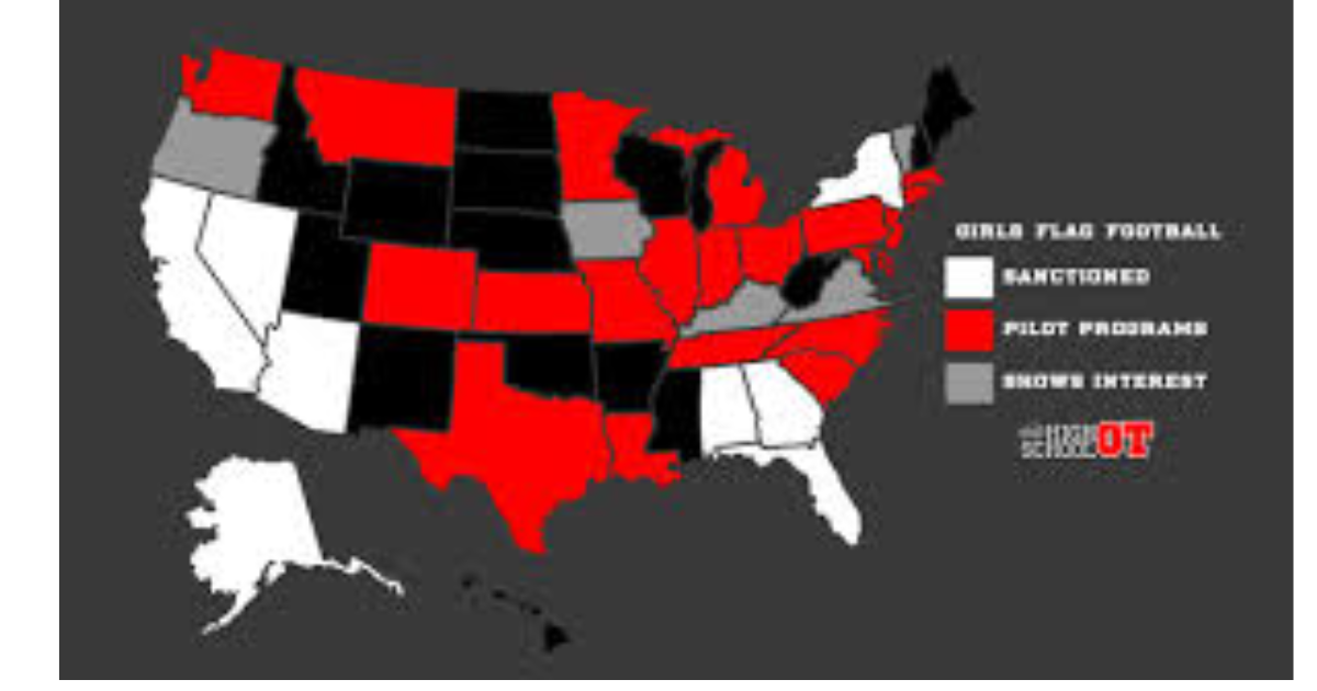 Breaking Down Which States Might Sanction Girls’ Flag Football Next