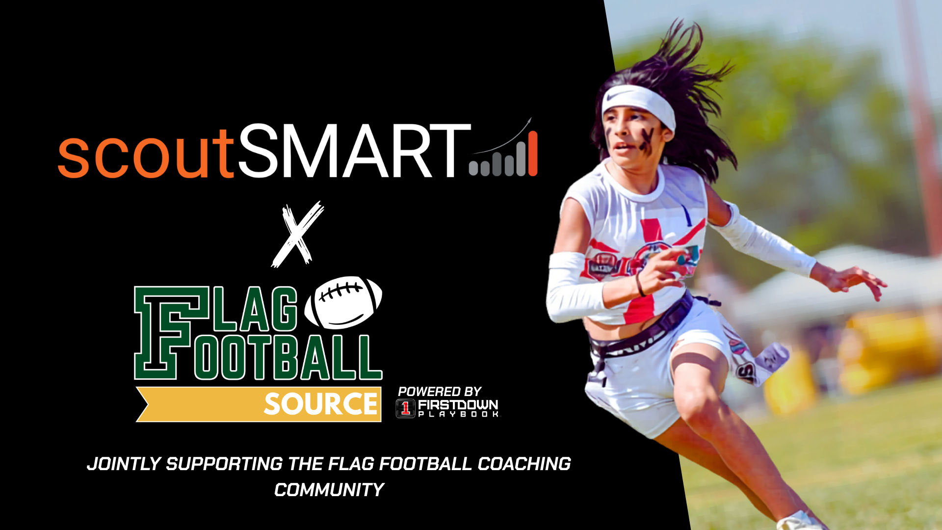 FirstDown PlayBook and scoutSMART Partner to Advance Flag Football Recruiting and Coaching Education