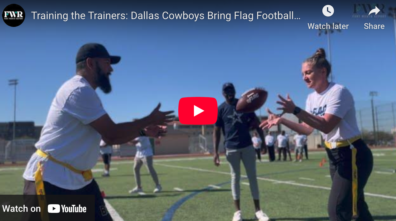 Dallas Cowboys Investing In ISD Fort Worth Flag Football