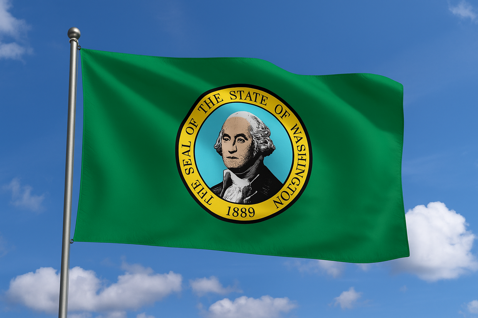 15th State Becomes Official for Girl's Flag